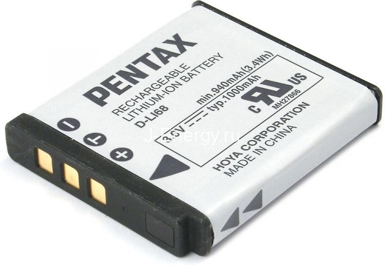 Аккумулятор Pentax D-Li68