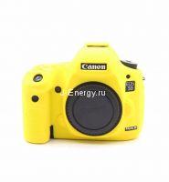 Силиконовый чехол для фотоаппарата Canon EOS 5D Mark III (цвет желтый)