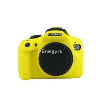 Силиконовый чехол для фотоаппарата Canon EOS 1300D (цвет желтый)