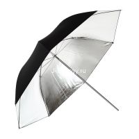 Зонт отражатель UR-43SB серебристо-черный 105 см