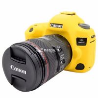 Силиконовый чехол для фотоаппарата Canon EOS 5D Mark IV (цвет желтый)