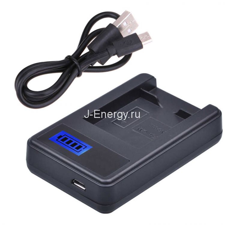USB зарядное устройство для Fujifilm NP-40/Samsung SLB-0837/SLB-0737/Pentax D-LI8/Panasonic CGR-S004