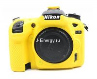 Силиконовый чехол для фотоаппарата Nikon D7100/D7200 (цвет желтый)
