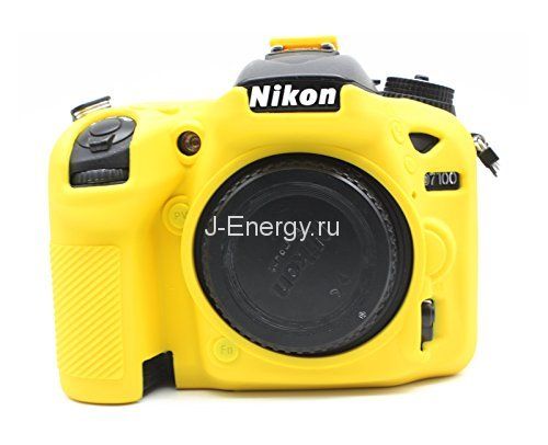Купить Силиконовый чехол для фотоаппарата Nikon D (цвет черный).